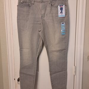 Womens Teens Levis Skinny Jeans Lite Gray